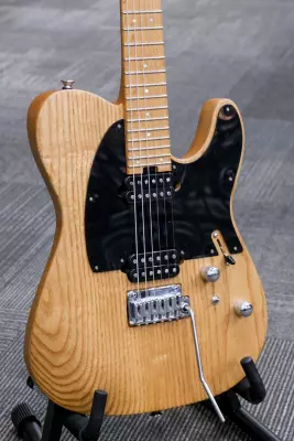 Charvel Guitars - Pro-Mod So-Cal Style 2 24 HH 2PT CM Ash, Caramelized Maple Fingerboard - Natural Ash